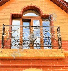 Кованый балкон №1 - кузняекб.рф - Екатеринбург