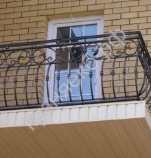 Кованый балкон №3 - кузняекб.рф - Екатеринбург