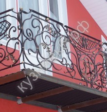 Кованый балкон №47 - кузняекб.рф - Екатеринбург