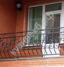 Кованый балкон №38 - кузняекб.рф - Екатеринбург
