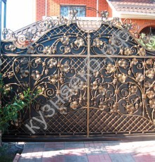 Кованные ворота №35 - кузняекб.рф - Екатеринбург