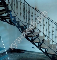 Кованая лестница №26 - кузняекб.рф - Екатеринбург