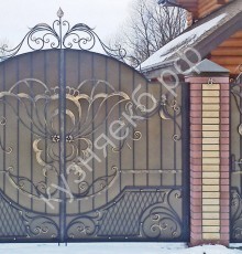 Кованные ворота №45 - кузняекб.рф - Екатеринбург